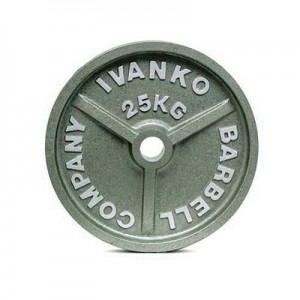 диск Ivanko om 2.5кг необрезиненный шлифованный